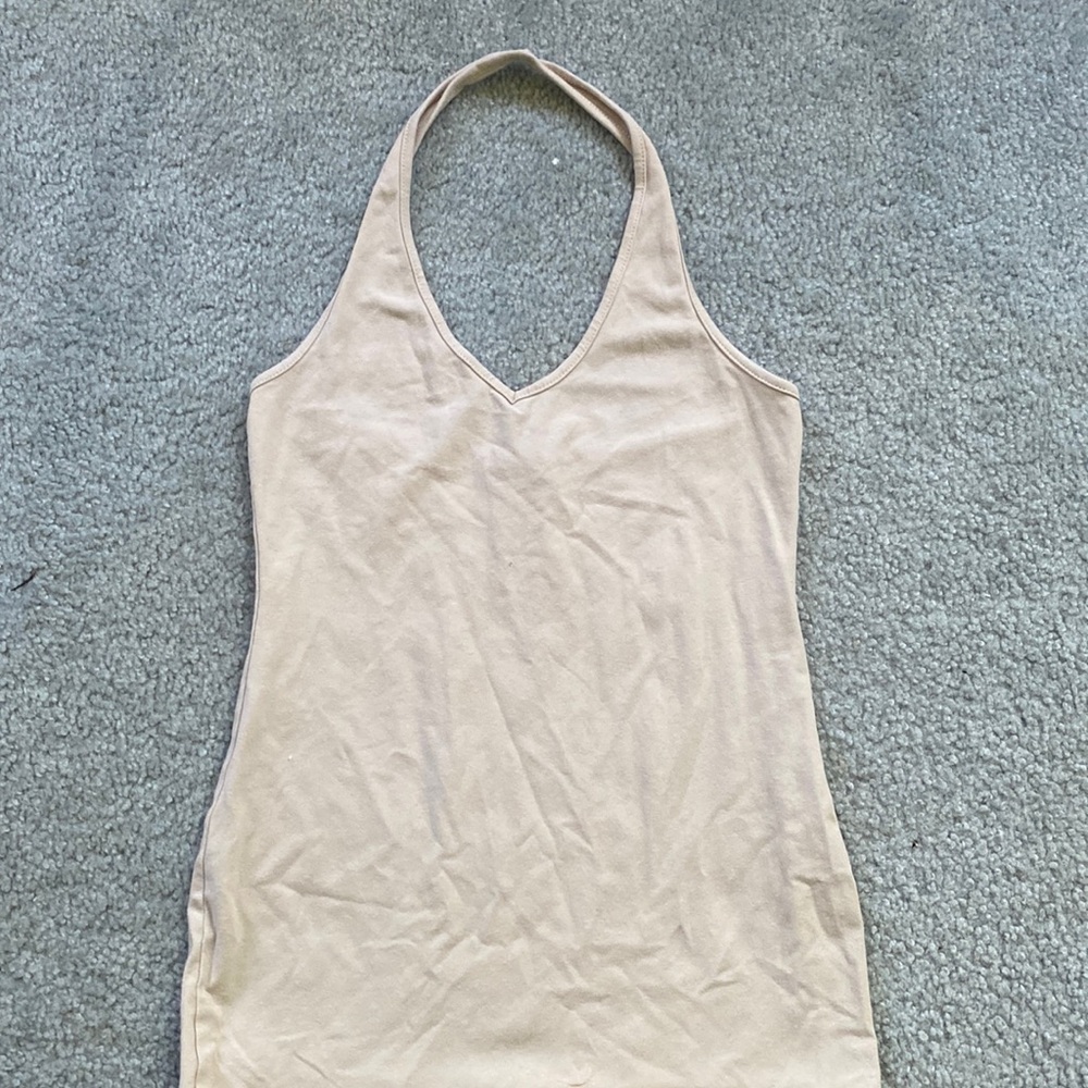 halter top dress
